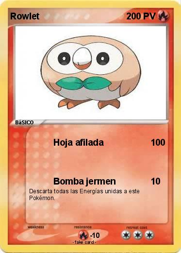 Pokemon Rowlet