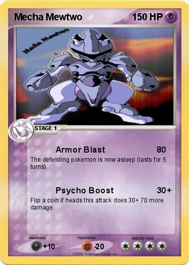 Pokemon Mecha Mewtwo