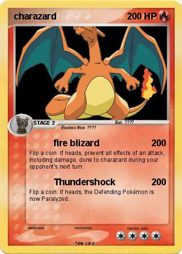 Pokemon charazard