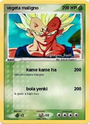 Pokemon vegeta maligno