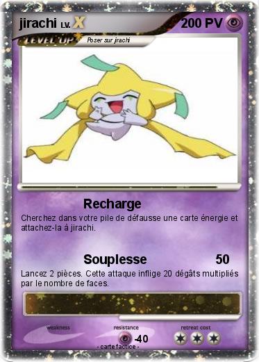 Pokemon jirachi