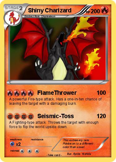 Pokemon Shiny Charizard