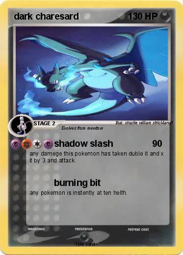 Pokemon dark charesard