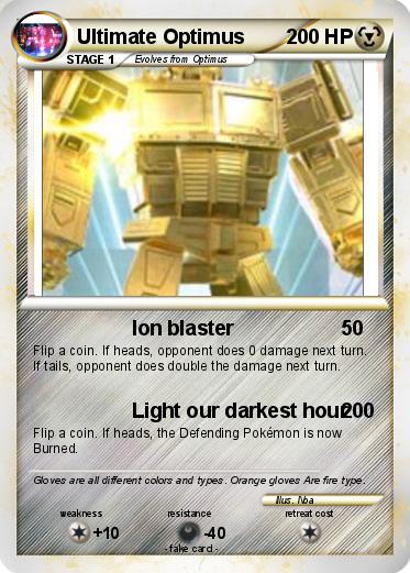 Pokemon Ultimate Optimus