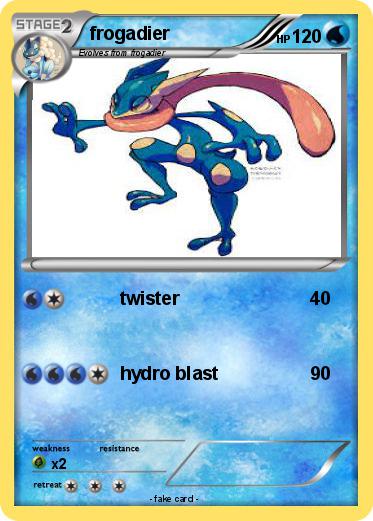 Pokemon frogadier