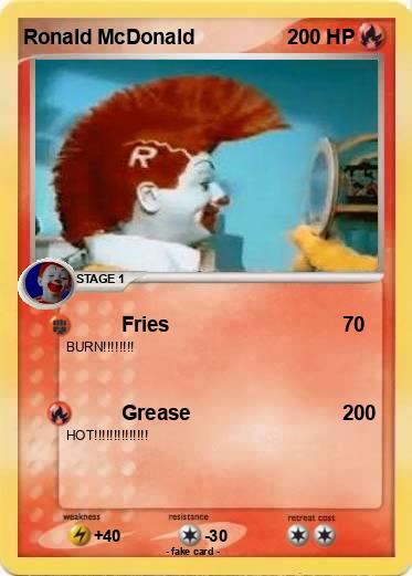 Pokemon Ronald McDonald