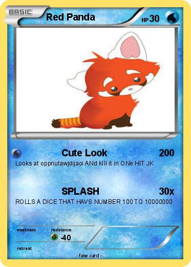 Pokemon Red Panda