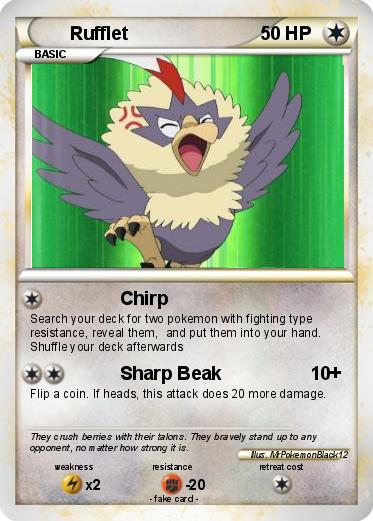 Pokemon Rufflet