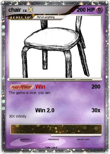 Pokemon chair