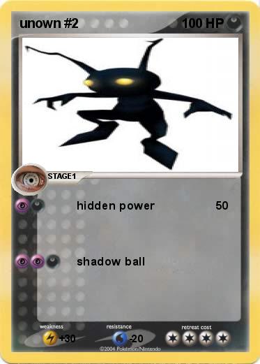 Pokemon unown #2