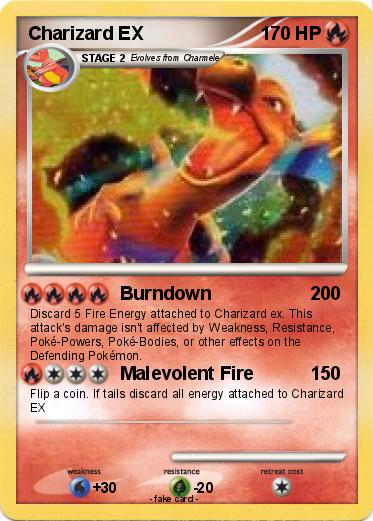 Pokemon Charizard EX