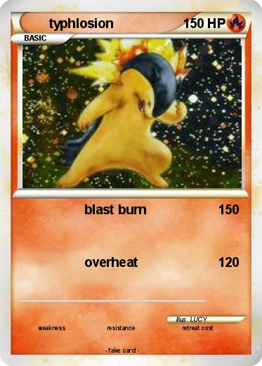 Pokemon typhlosion
