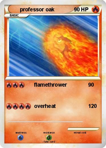 Pokemon professor oak