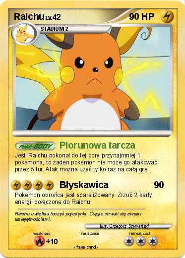 Pokemon Raichu