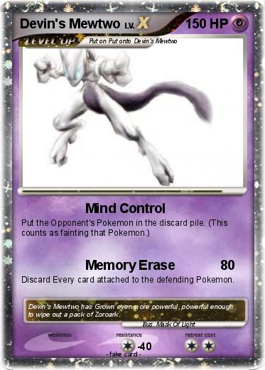 Pokemon Devin's Mewtwo