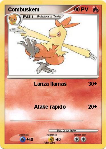 Pokemon Combuskem
