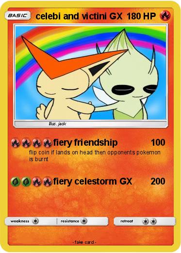 Pokemon celebi and victini GX