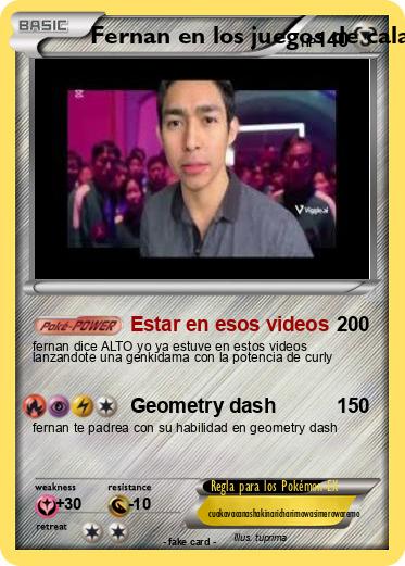 Pokemon Fernan en los juegos de calamardo