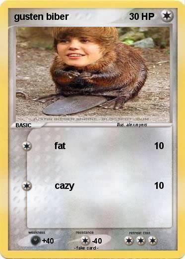 Pokemon gusten biber