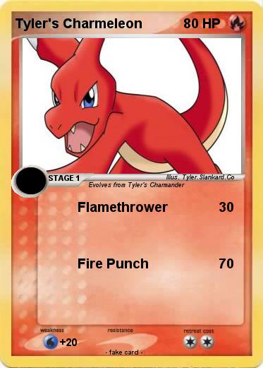 Pokemon Tyler's Charmeleon