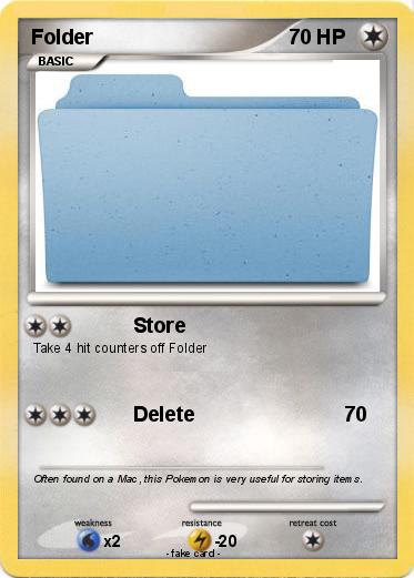Pokemon Folder