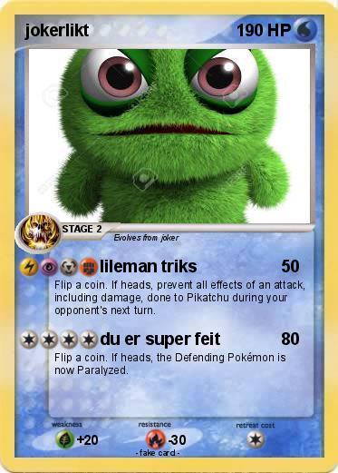 Pokemon jokerlikt