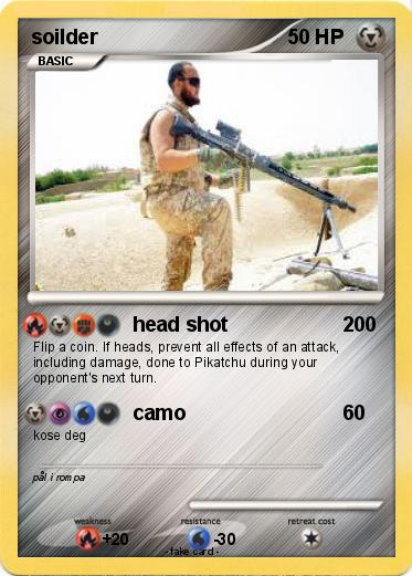 Pokemon soilder