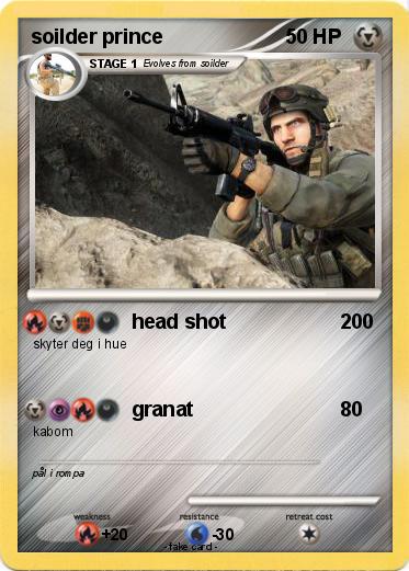 Pokemon soilder prince