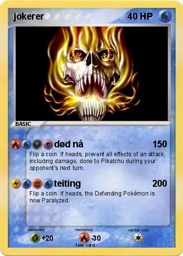 Pokemon jokerer