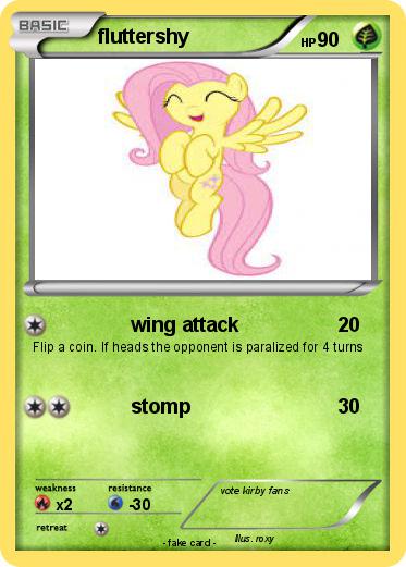 Pokemon fluttershy