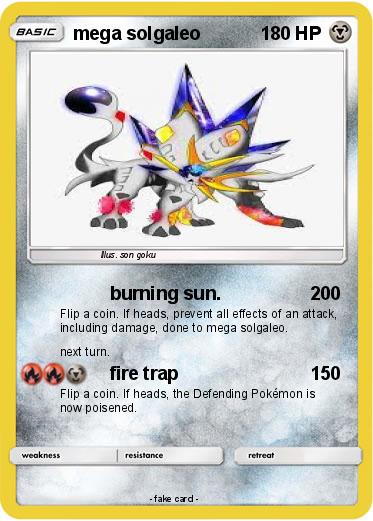 Pokemon mega solgaleo