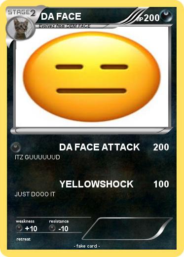 Pokemon DA FACE