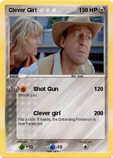 Pokemon Clever Girl