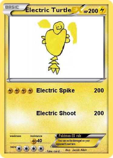 Pokemon Electric Turtle