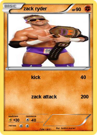 Pokemon zack ryder