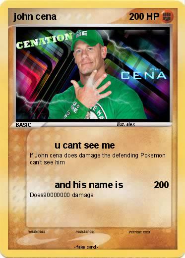 Pokemon john cena