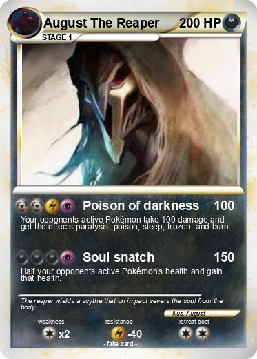 Pokemon August The Reaper