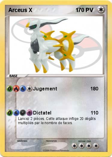 Pokemon Arceus X                            1             