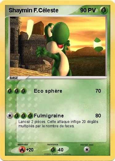 Pokemon Shaymin F.Céleste