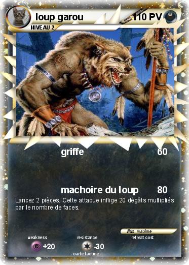 Pokemon loup garou
