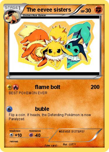 Pokemon The eevee sisters