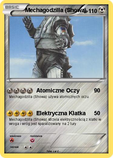 Pokemon Mechagodzilla (Showa)