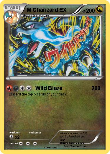 Pokemon M Charizard EX