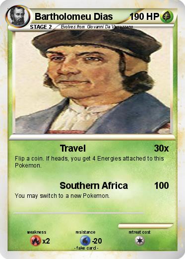 Pokemon Bartholomeu Dias