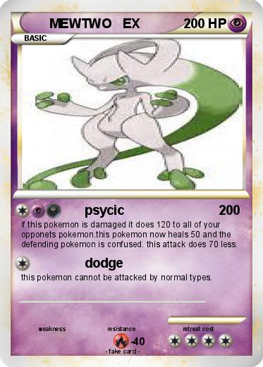 Pokemon MEWTWO   EX