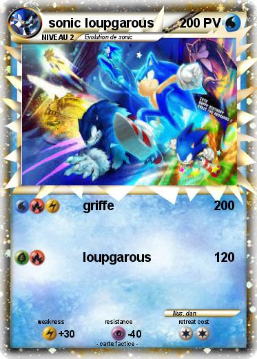 Pokemon sonic loupgarous