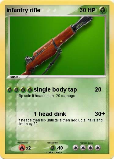 Pokemon infantry rifle