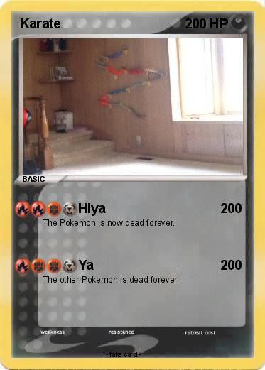Pokemon Karate