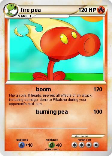 Pokemon fire pea