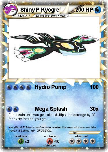 Pokemon Shiny P Kyogre